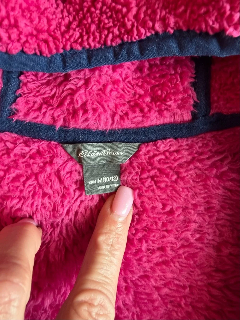 Eddie Bauer cozy sherpa